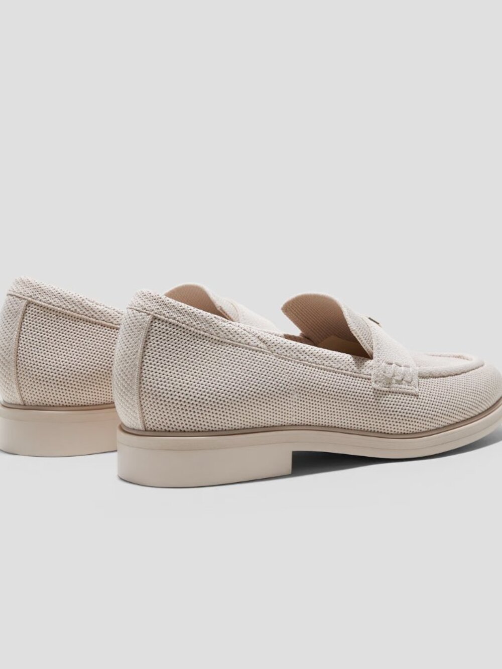 VIVAIA Liana Ballet Blush Knit Penny Loafers US 8 EU 39 - Picture 5 of 9